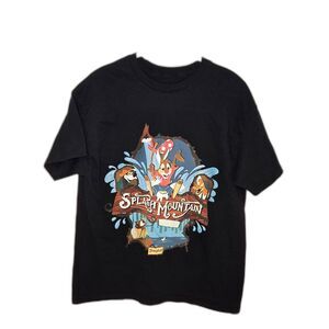 Disney Splash Mountain Disneyland Graphic T-Shirt | Fits Men's Large | Black